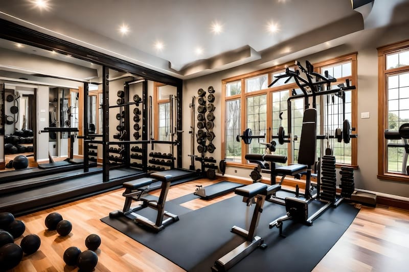 Home gym workout