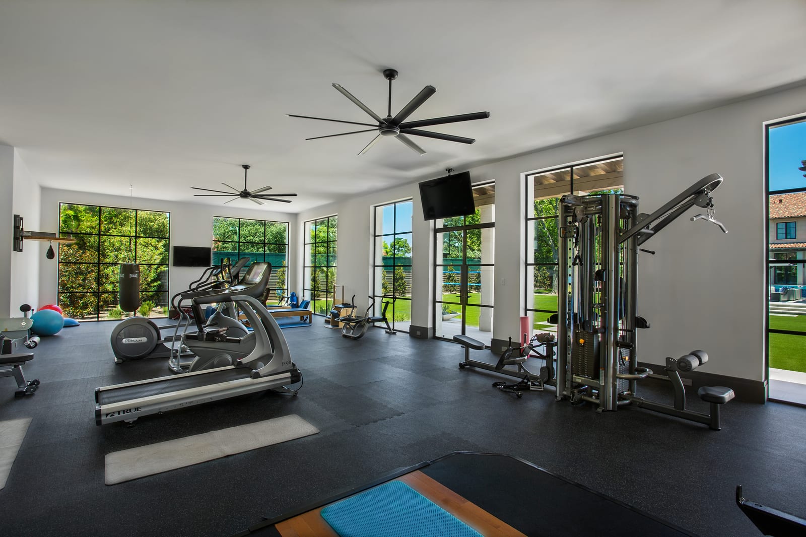 Mediterranean home gym