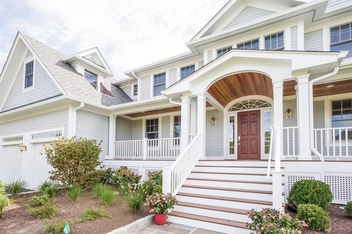 Custom home exterior