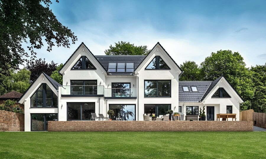 Luxury prefab exterior